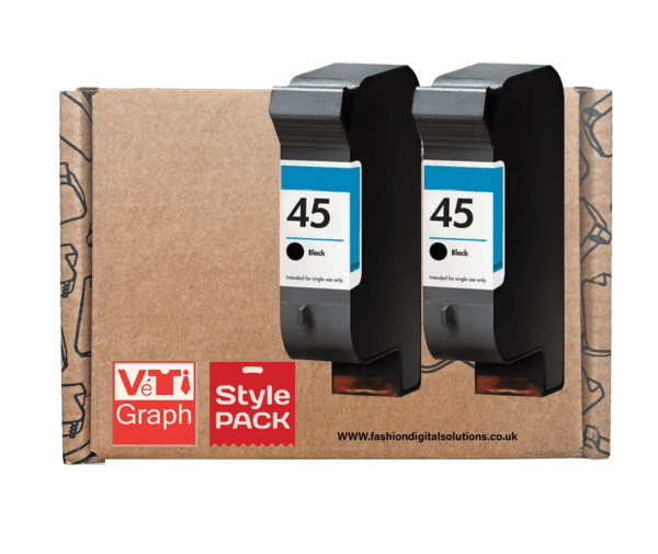 Two HP45 Ink Cartridges