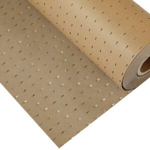 Roll of perforated underlay paper for autocutters