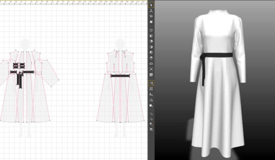 From Sketch to Wardrobe: Bridging Realities with 3D Fabric Printers and CAD Design